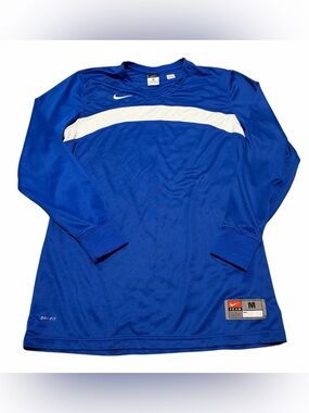 women’s nike dri-fit elite defender long sleeve shooting jersey size medium